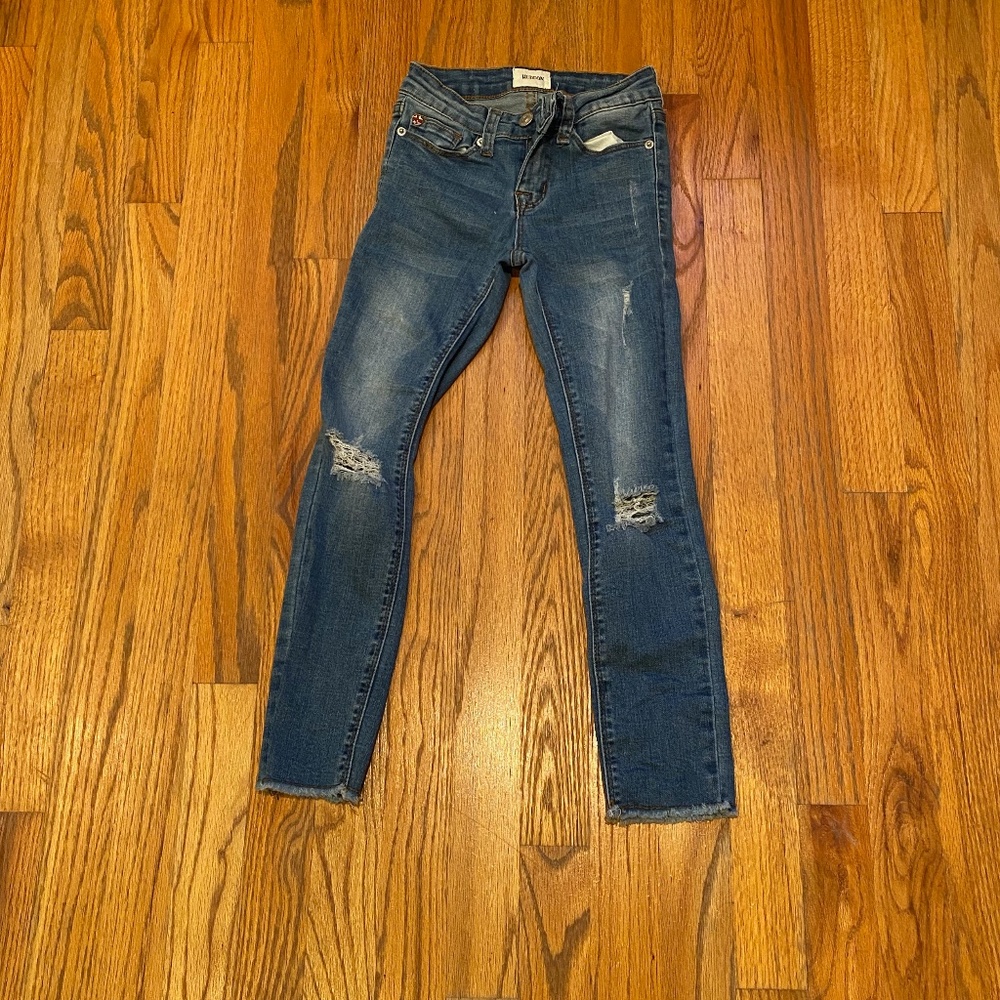 HUDSON JEANS Girls Skinny Denim - Size 7